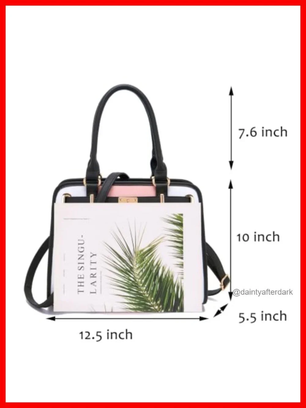 Vegan Leather Satchel Tote Handbag Set with RFID Wallet